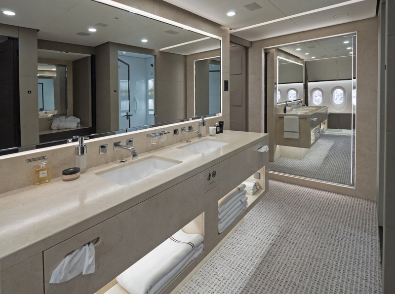 Illustration for article titled The New Boeing 787 Business Jet Is The Highest Penthouse Suite In The World